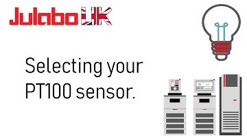 Selecting your PT100 sensor.