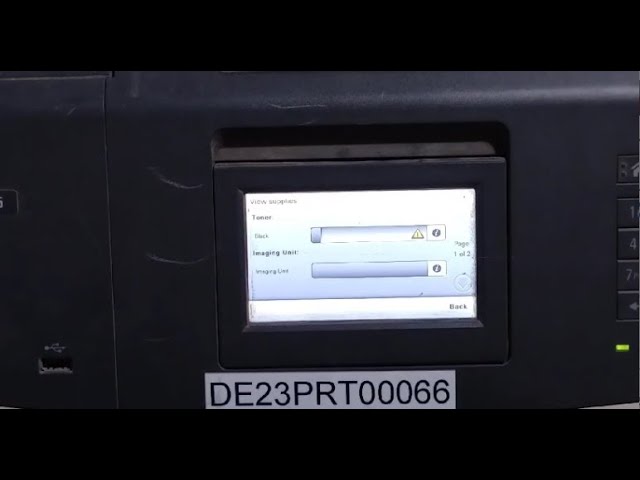 How to reset the Brother DCP 9020 toner cartridge - video Dailymotion
