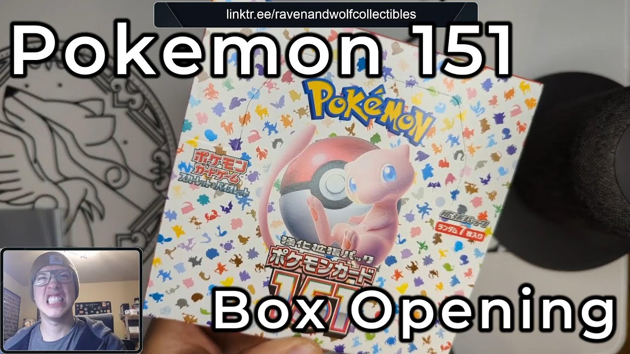 Pokemon 151 Japanese Box Opening! - YouTube