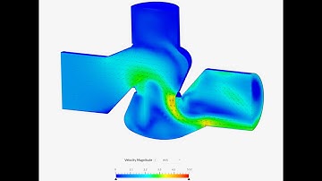 CFD analyse Globe Valve   Computational Fluid Dynamics