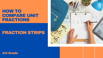 #stayhome | How to compare unit fractions using fraction strips | Module 5 Lesson 10