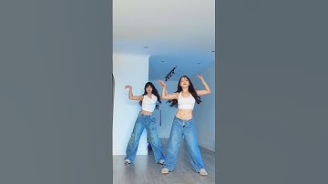 [KATSEYE X GAP] "Milkshake" dance cover with @dasurichoiofficial 💙 #katseye #shorts