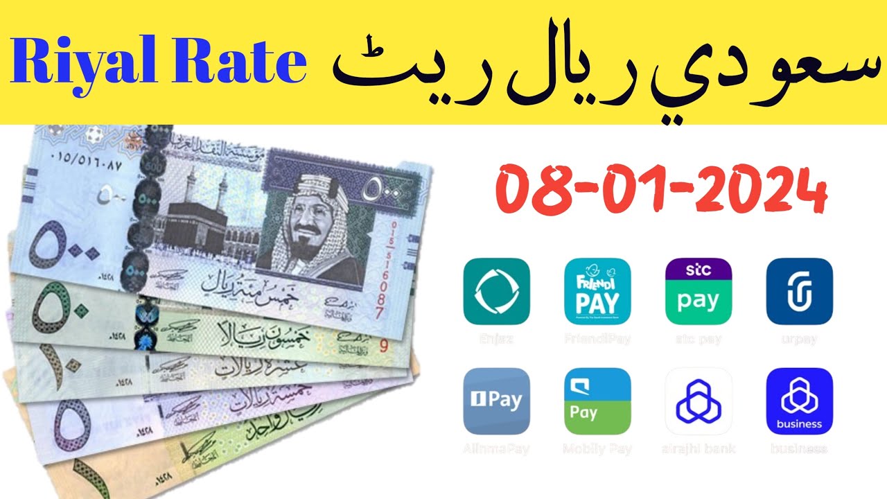 Today Saudi riyal rate 🔝7 Bank 🏦 Exchange Rate | 🇵🇰🇸🇦 - YouTube