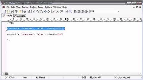 Beginner PHP Tutorial   76   Deleting Cookies with PHP flv