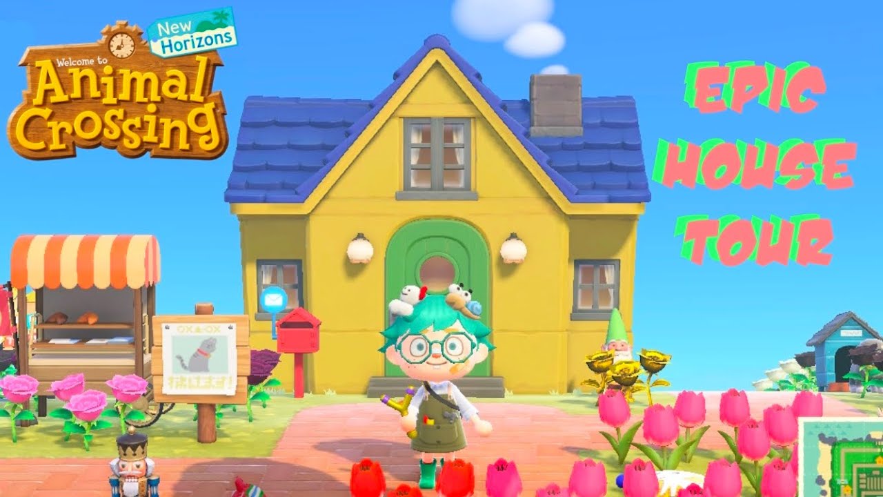 explore my Animal Crossing New Horizons house tour!!! everything but the kitchen sink YouTube