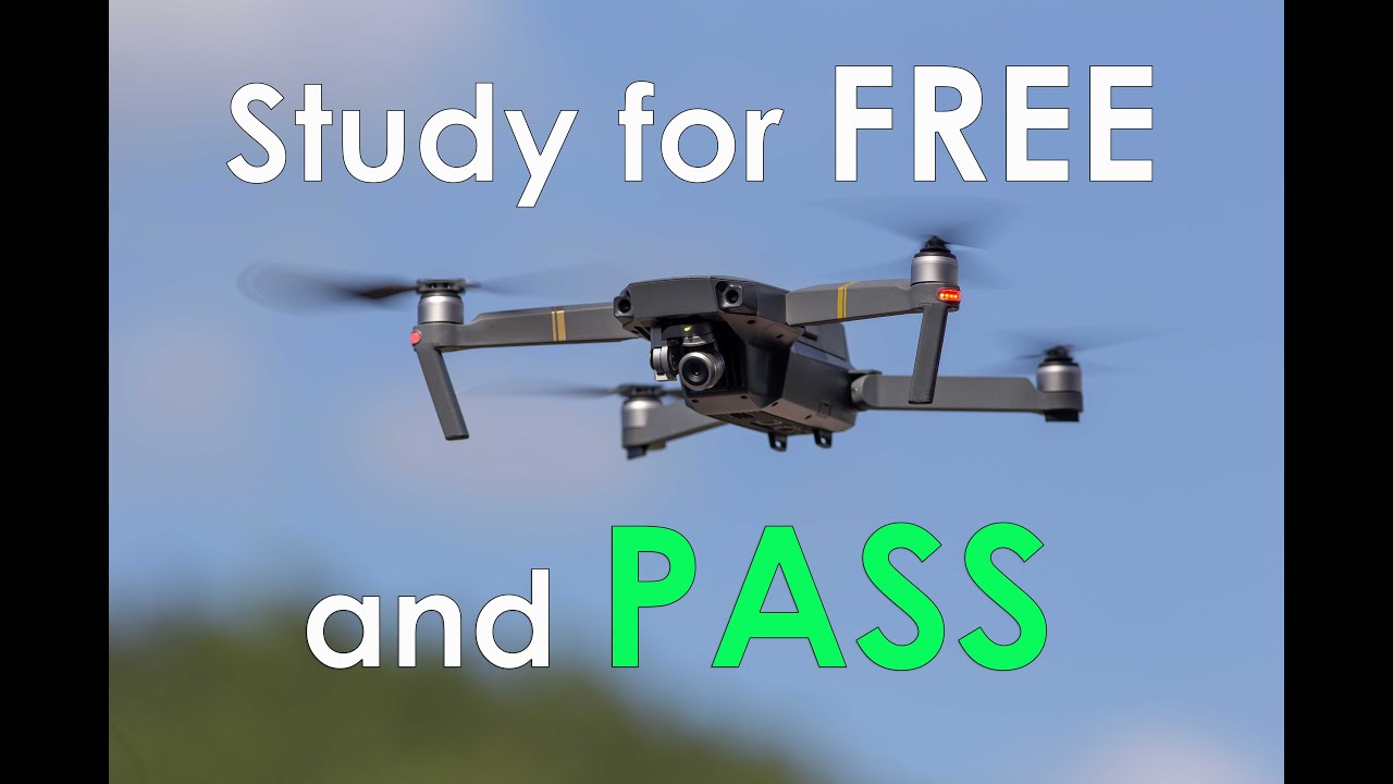 How to PASS the FAA Part 107 Exam for FREE [Study Guide] - YouTube