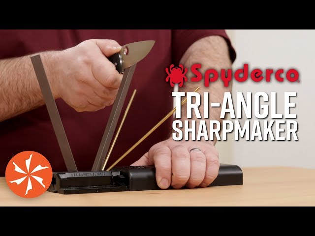 Spyderco Double Stuff - EDC Knife Sharpener (How to Sharpen a Knife) -  TheSmokinApe 