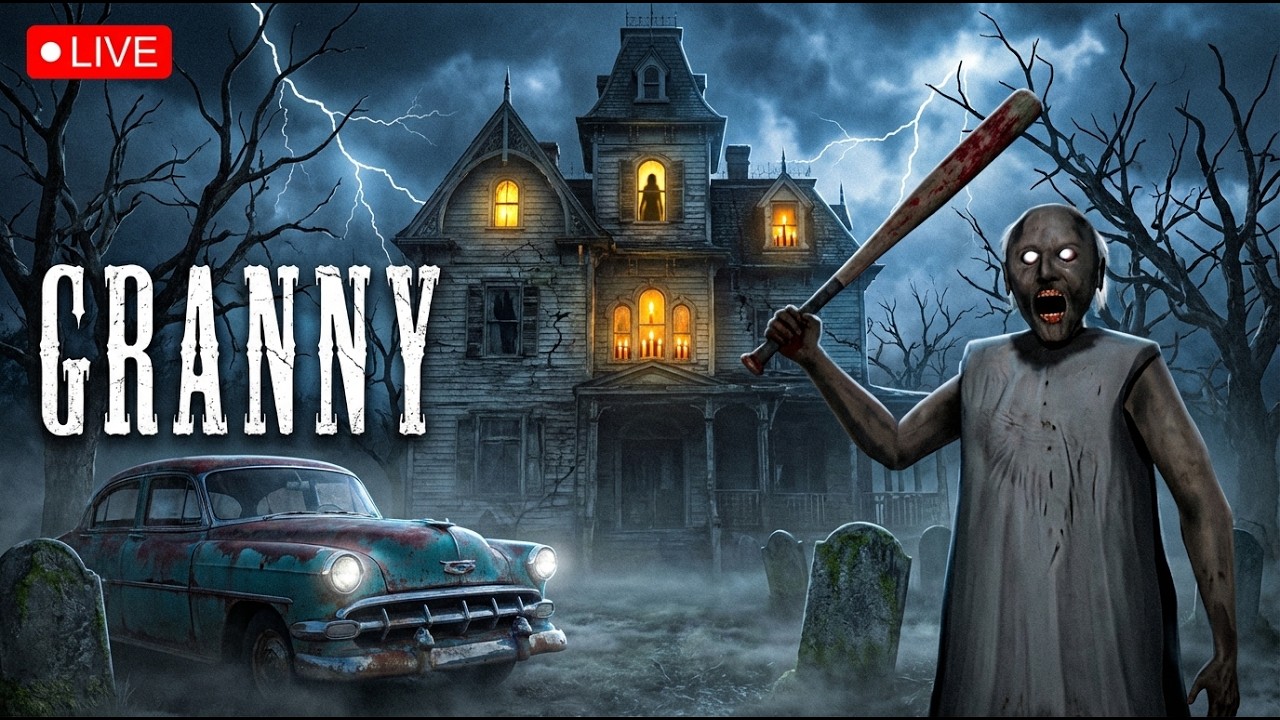 Granny Horror Game Live Escape Gameplay | Granny  Live Stream | Granny Horror Game Live