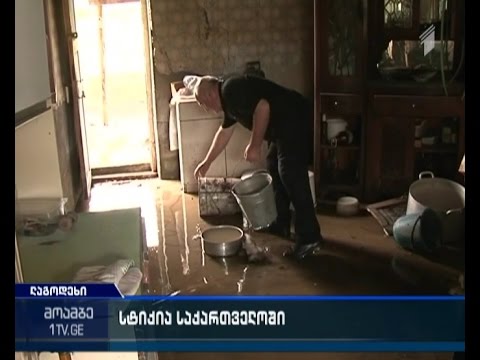 საქართველოს ოთხი რეგიონი სტიქიის ზონაა