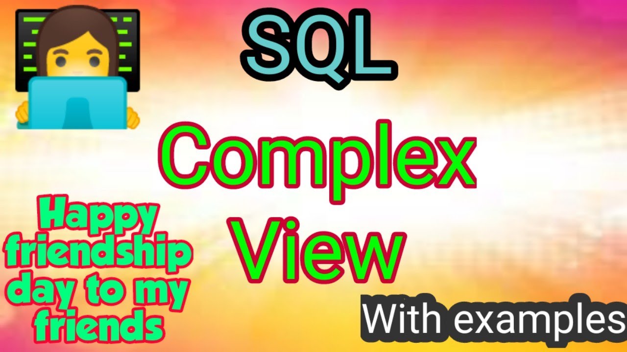 👆👩💻 what is complex view and diff between simple view and complex view ...