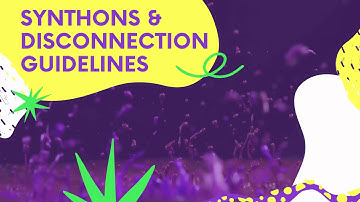 Synthons and Disconnection Guidelines