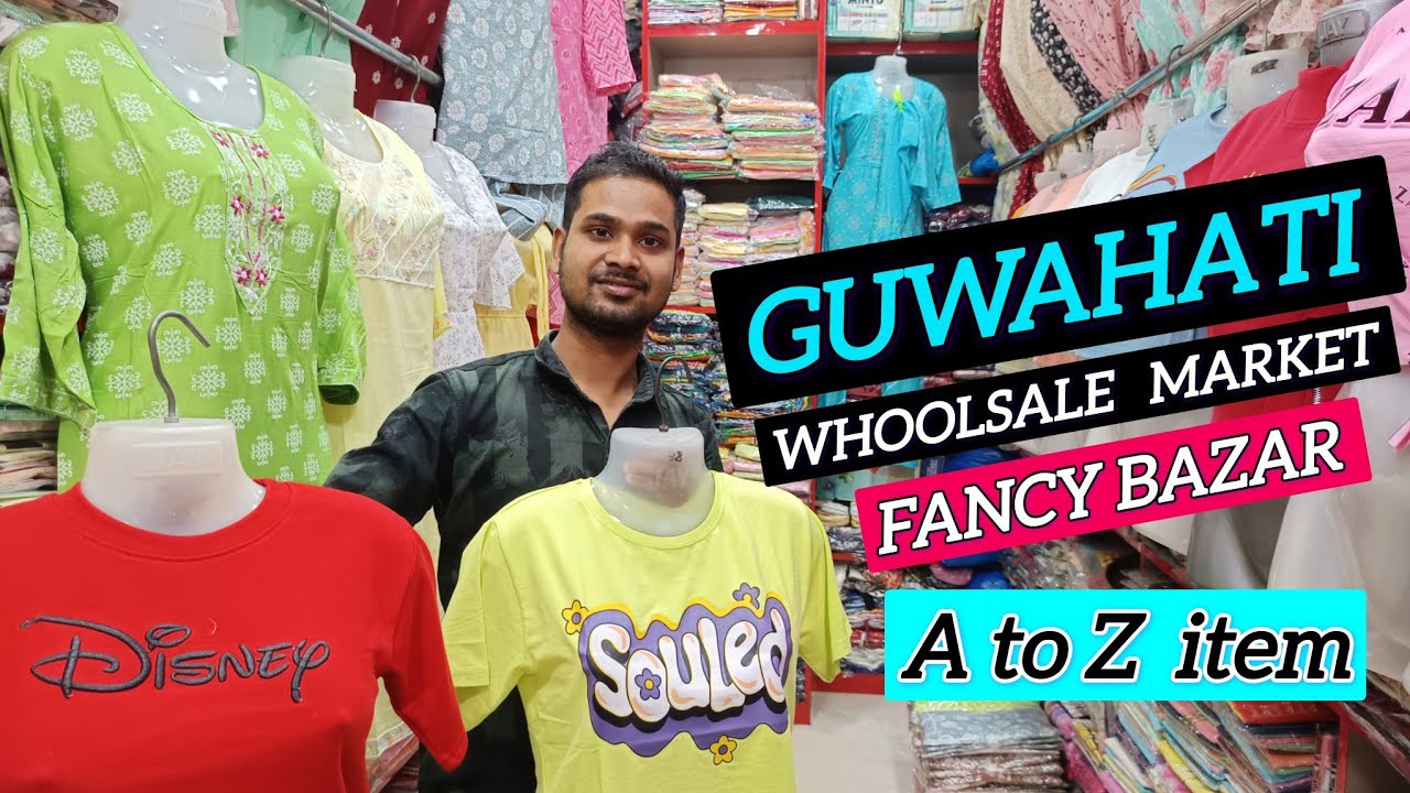 Ladies Top Kurti nighty Plazo Baby Dress Whoolsale in  Fancy Bazar Guwahati Assam #fancybazar #ghy