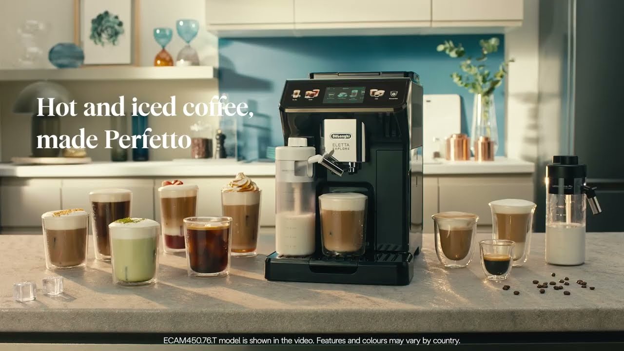 De'Longhi Eletta Explore Fully Automatic Espresso Machine with