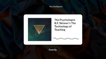 The Psychologist B.F. Skinner