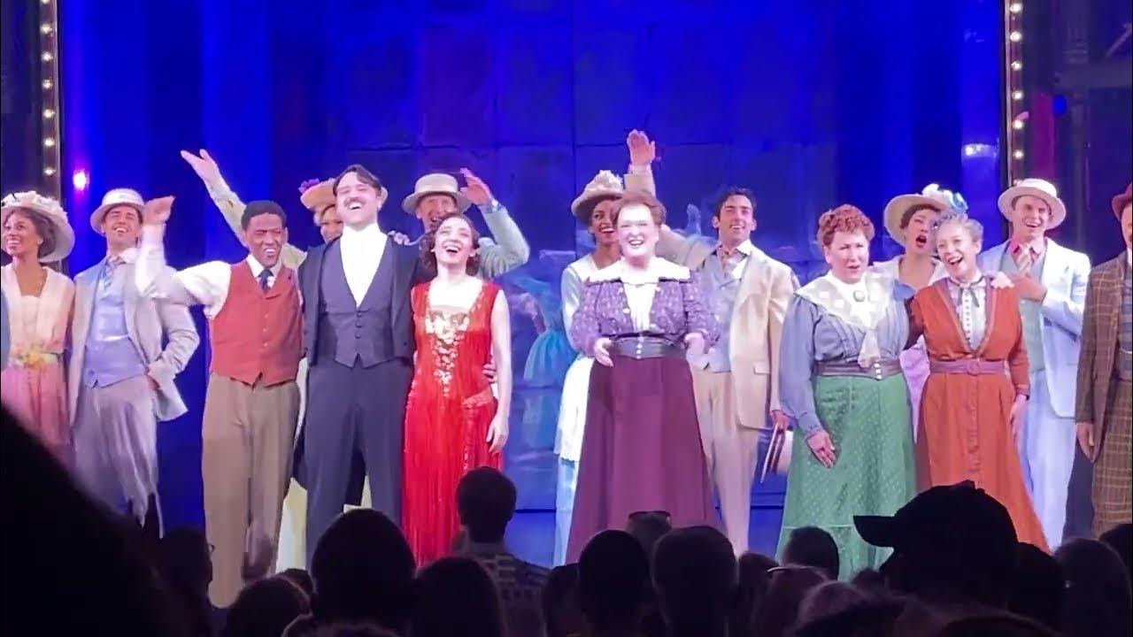 Funny Girl NYC 2022 Curtain Call Julie Benko, Jeremiah James, Jared