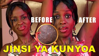 Ondoa Weusi Sehemu Za Siri & Makwapa Nyoa Hivi Get Rid Of Dark Underarms And Bikini Area