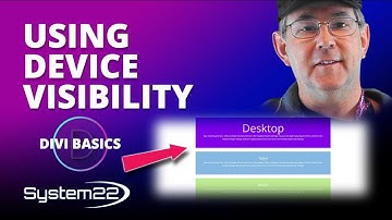 How To Use Device Visibility With The Divi Theme 👍👍👍