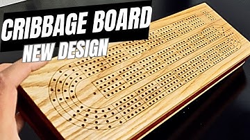 This Fancy Cribbage Board is Packed with Features