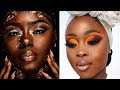 Makeup For Black Skin | Trendy Makeup Compilation 🤎😍 #3