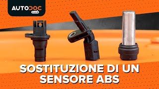 Come cambiare Sensore ABS Alfa Romeo 147 937 - video tutorial