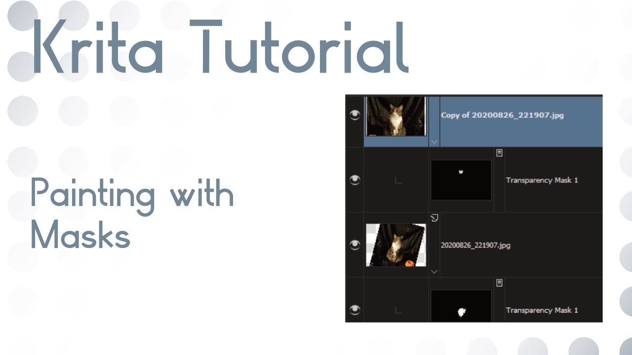 Krita Tutorial Painting With Masks! YouTube
