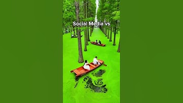 Social Media Expectations vs Reality 😂 #travel #explore #nature #fyp #shorts #adventure