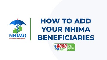 How to add your NHIMA beneficiaries