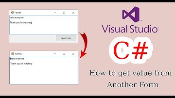 How to get value from another Form in C#