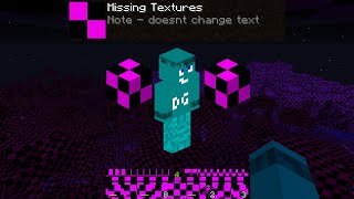 Minecraft But Its Missing Textures - No Commentary @DanielGamesYoutube