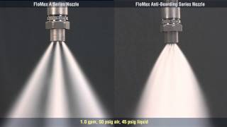 FloMax® Nozzle Comparison: Standard vs. AntiBearding from Spraying Systems Co.