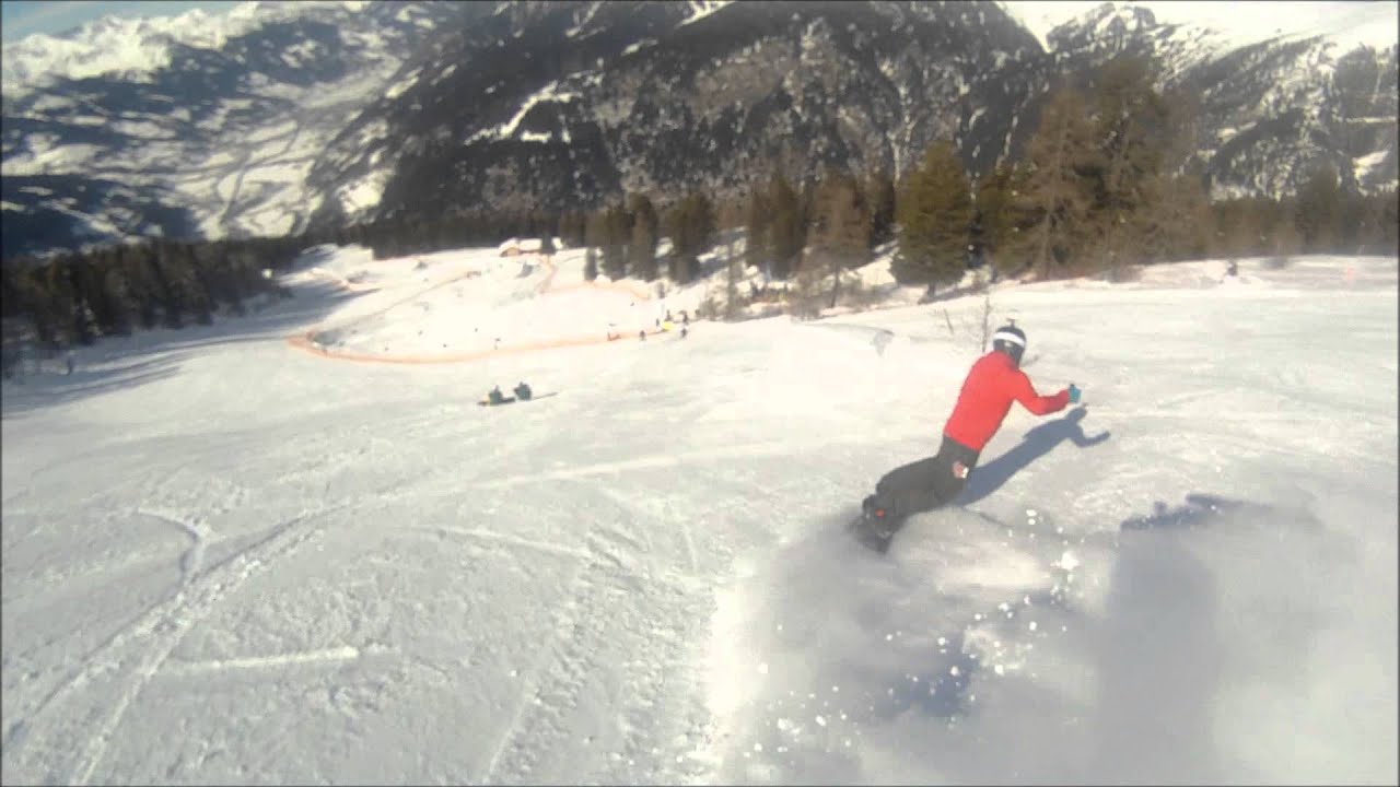 Austrian National Boardercross Championships: Race Training - Kyle Wise GB