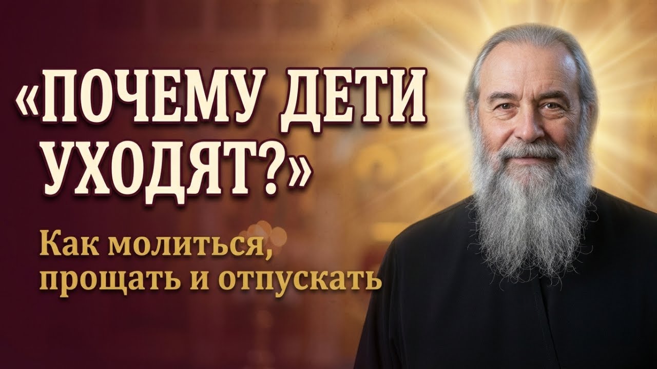 Отец Василий: помолитесь за своих детей и внуков вот так