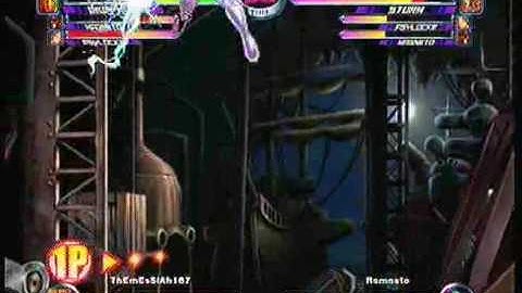 MvC2 Online (360): TheMessiah187 (Mag/IM/Psy) vs Brett (MSP) 1 .:11.16.09:.