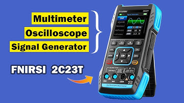 All in one Digital Multimeter with Oscilloscope, FNIRSI 2C23T