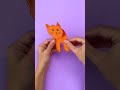 Bouncy Paper Cat?! 🐱 Fun DIY Craft