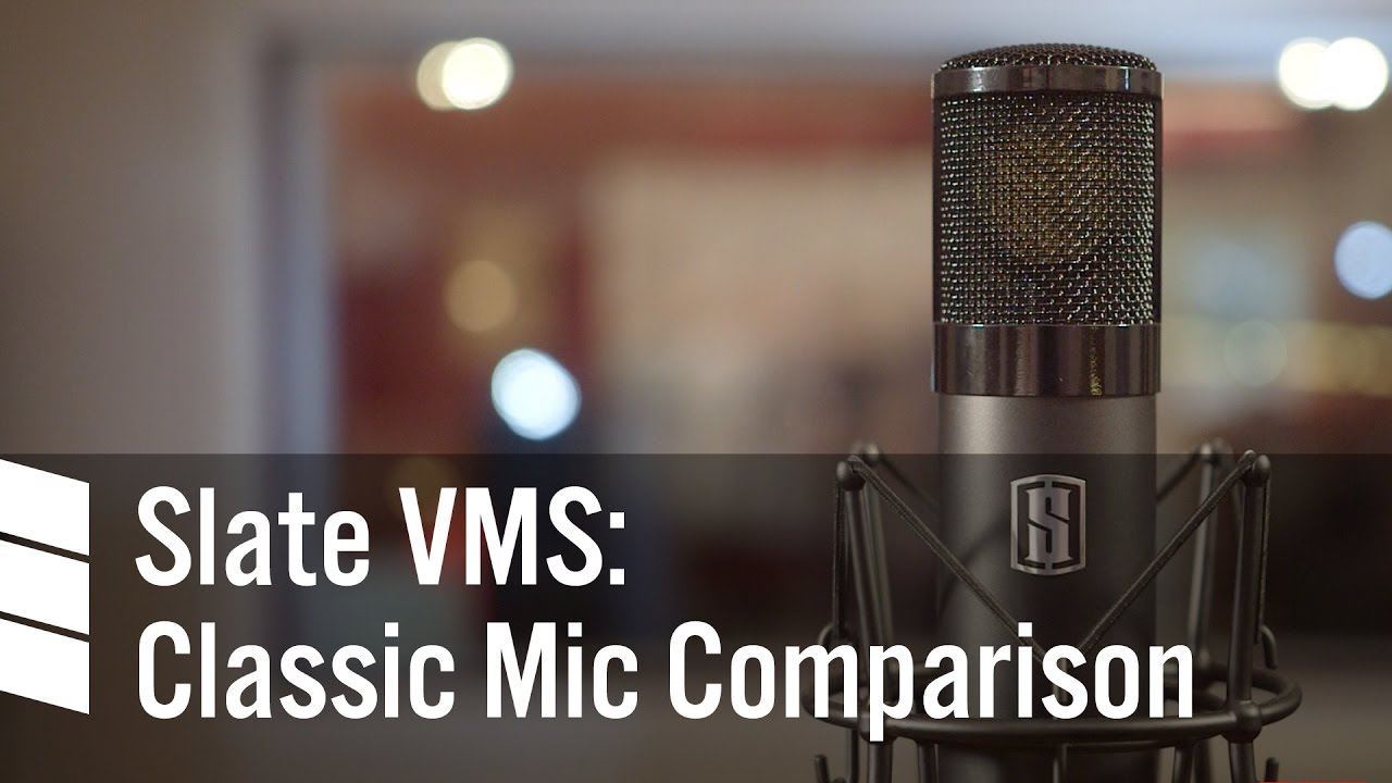 Slate Digital VMS: Classic Mic Comparison - YouTube