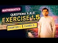 Exercise 1.5 Question 1,2,3 Maths Class 9|@sirMuhammadYousaf