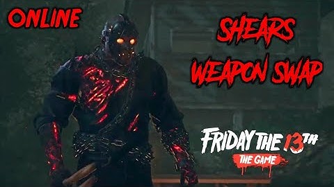 Friday The 13th The Game: Play With Savini Jason (Shears Weapon Swap) Online Round