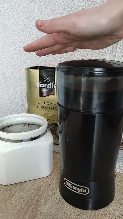 кофемолка DeLonghi kg200 - YouTube