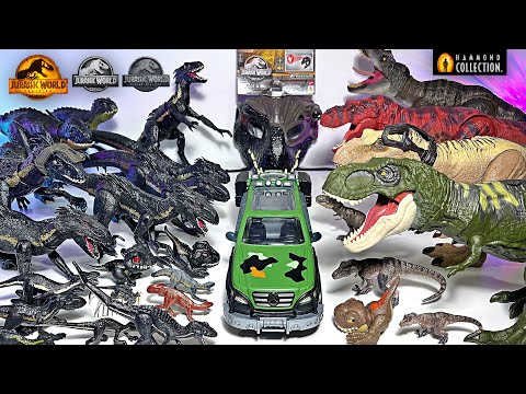 NEW INDORAPTOR & T-REX! Jurassic World Collection Battle, Ambush T-Rex, Indoraptor Dino Tracker Mask