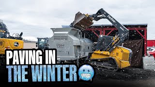 WHAT DO YOU GUYS DO ALL WINTER? | Asphalt Recycling w/ American Pavement