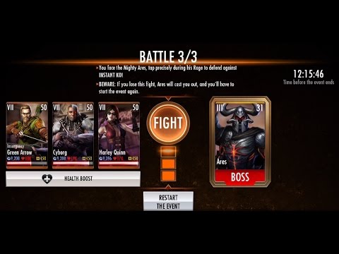 INJUSTICE MOBILE: COMPLETE BRONZE BREAKTHROUGH ! HOW TO DO IT!
