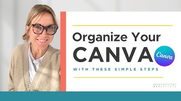 Organize Your Canva Designs