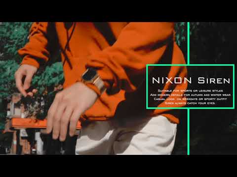 NIXON Siren Minlanese 中性運動手錶