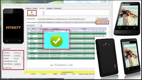 របៀបរាយ AIS lava iris 360 | How to Flash/Write/Unbrick Firmware MTK Files Using SP FlashTool