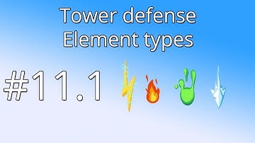 11.1 Unity Tower defense tutorial - Element Types