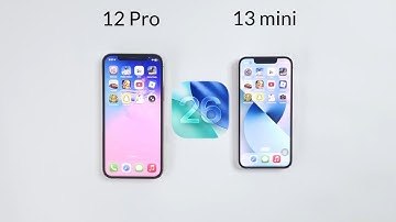 iOS 26 SPEED TEST - iPhone 13 mini vs 12 Pro