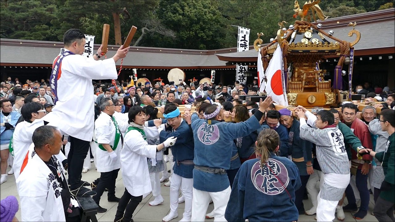 6823明治神宮建国記念祭：共和睦（東京）粋心会（萬歳会四の会