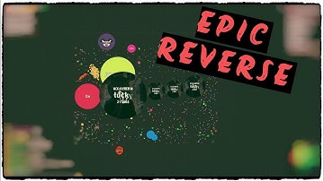 Epic reverse! [Cool Tricks in Agma io]