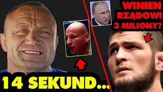 PUDZIAN DRWI ZE SZPILKI! KHABIB ZADŁUŻONY WZGLĘDEM ROSYJSKIEGO RZĄDU? | MMAPUNCH